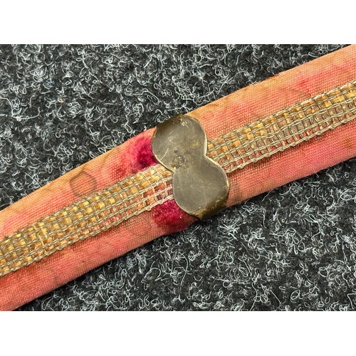 5076 - British 1899 Pattern Cavalry Sword with single edged fullered blade 850mm in length marked 