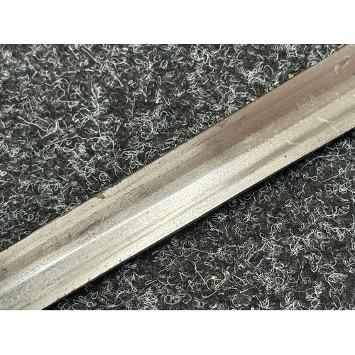 5084 - Boer War Lee Metford Bayonet with double edged blade 300mm in length, maker marked 