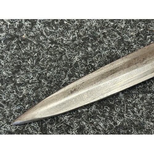 5084 - Boer War Lee Metford Bayonet with double edged blade 300mm in length, maker marked 