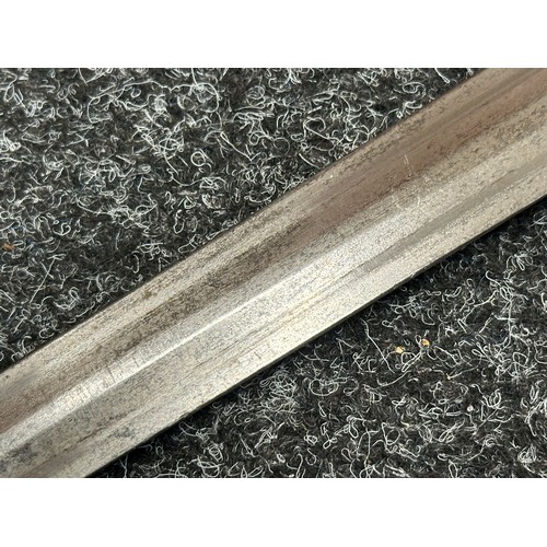 5084 - Boer War Lee Metford Bayonet with double edged blade 300mm in length, maker marked 