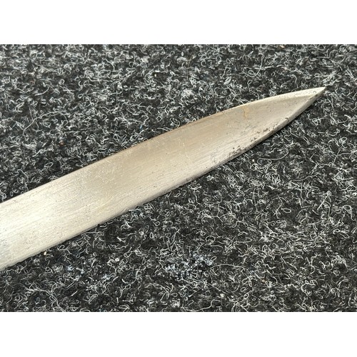 5098 - US Officers Sword with curved fullered blade with etched decoration to both sides including 