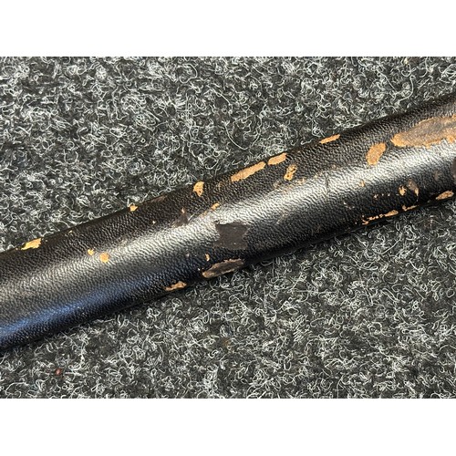 5098 - US Officers Sword with curved fullered blade with etched decoration to both sides including 