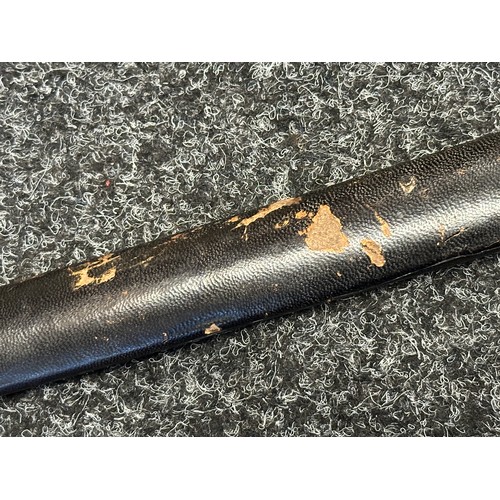 5098 - US Officers Sword with curved fullered blade with etched decoration to both sides including 