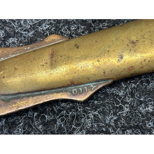 5098 - US Officers Sword with curved fullered blade with etched decoration to both sides including 