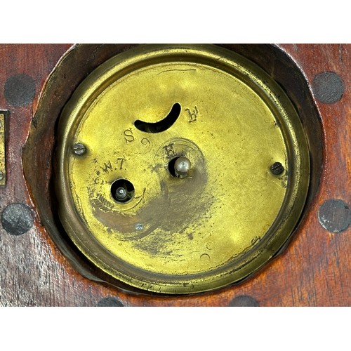 5108 - WW1 British Royal Flying Corps Trench Art Propellor Boss Clock made from an AVRO Propeller for the 8... 