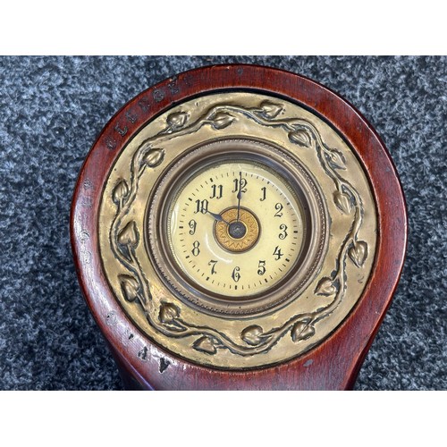 5108 - WW1 British Royal Flying Corps Trench Art Propellor Boss Clock made from an AVRO Propeller for the 8... 