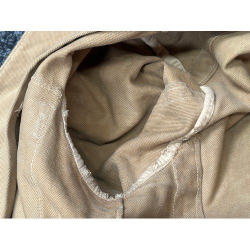 5111 - WW1 British Khaki Drill Tunic Sgt Kings African Rifles complete with original buttons, brass shoulde... 