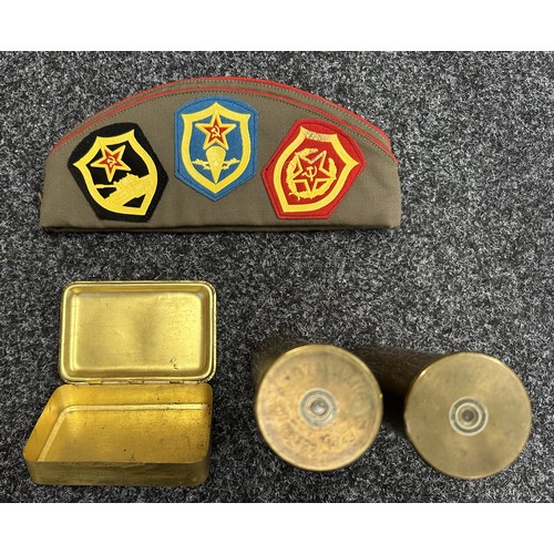 5119 - WW1 British Princess Mary's Gift Tin Christmas 1914, no contents, good original gilt finish intact. ... 