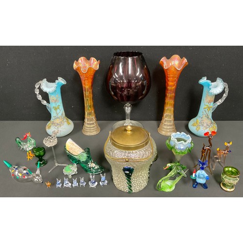 Vase Loetz Kralik verre irisé autrichien | Selency