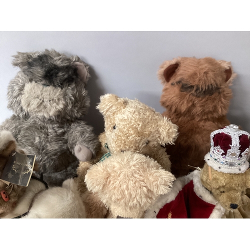 Large selection of Teddy bears to include Ewoks plush Kenner bears in ...