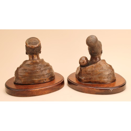 Pierre van Ryneveld (South African, early 20th century), a pair of ...