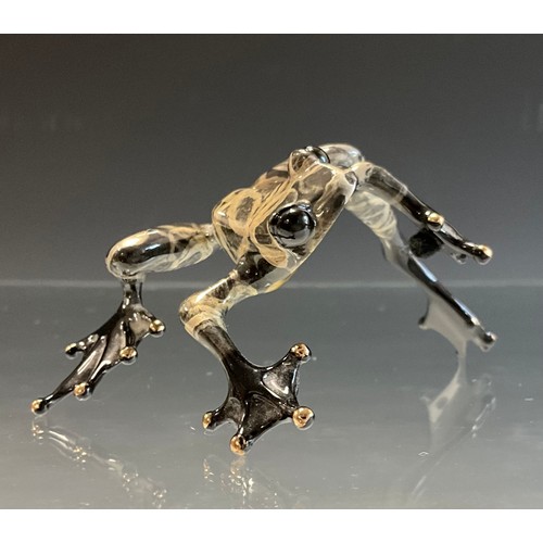Tim 'Frogman' Cotterill; a limited edition lost wax cast bronze model ...