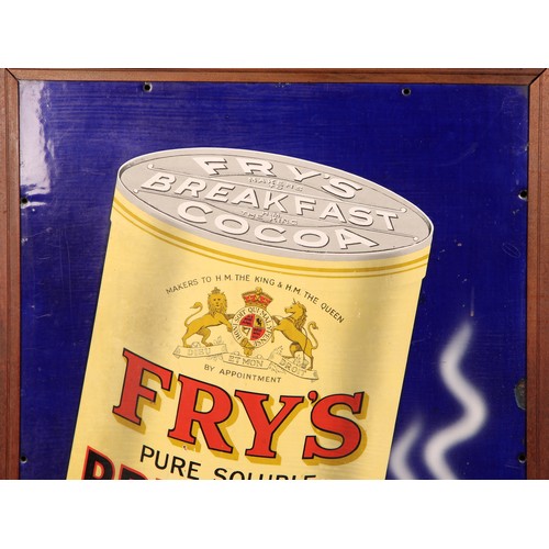 Advertising - an early 20th century rectangular pictorial enamel sign ...