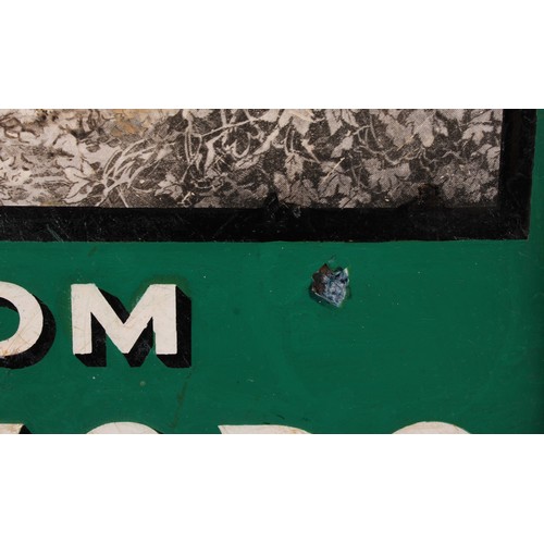 Advertising - an early 20th century rectangular pictorial enamel sign ...