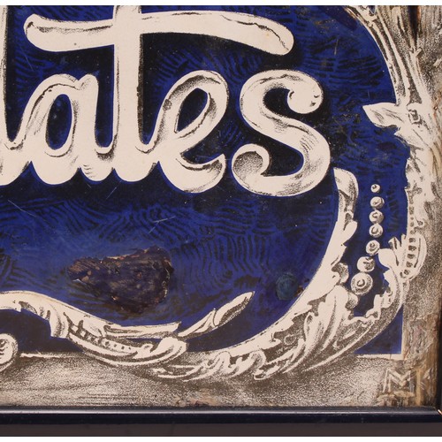 Advertising - a late 19th century rectangular enamel sign, Rowntree's ...