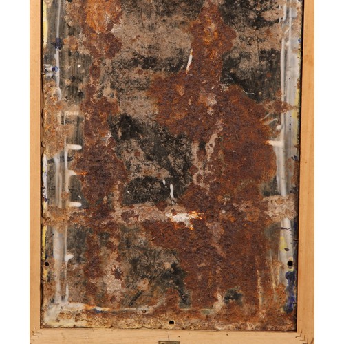 369 - Advertising - an early 20th century rectangular enamel sign, Always Drink Blue Cross, Fragrant and D... 