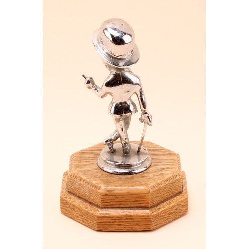 Advertising - Motoring - a Sharp's Mr Kreemy Knut car mascot, oak ...