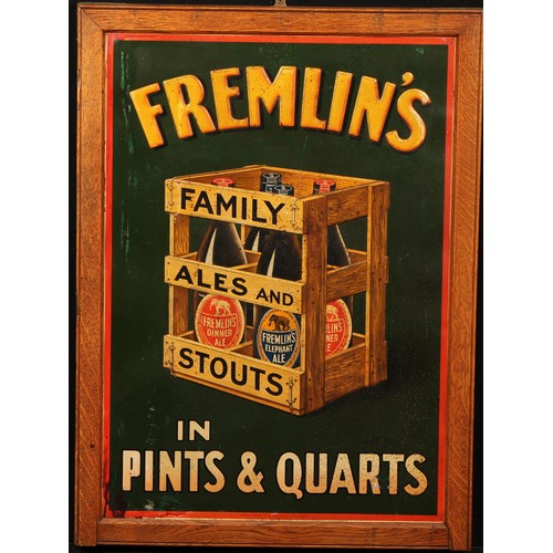 Advertising - Breweriana - an early 20th century rectangular pictorial ...