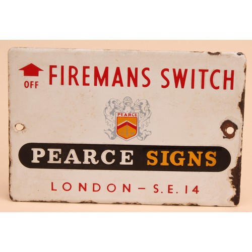 Advertising - a reproduction rectangular enamel sign, of small ...