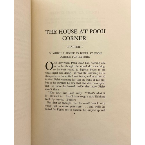 4267 - Book – Children’s interest: Milne (Alan Alexander, 1882-1956); The House at Pooh Corner, decorations... 