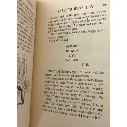 4267 - Book – Children’s interest: Milne (Alan Alexander, 1882-1956); The House at Pooh Corner, decorations... 