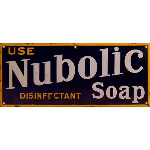 Advertising - an early 20th century rectangular enamel sign, Use ...