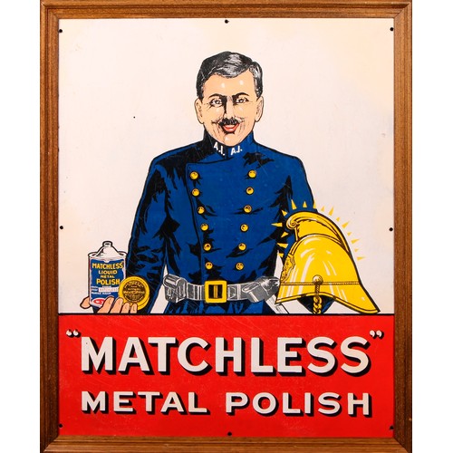 Advertising - an early 20th century rectangular pictorial enamel sign ...