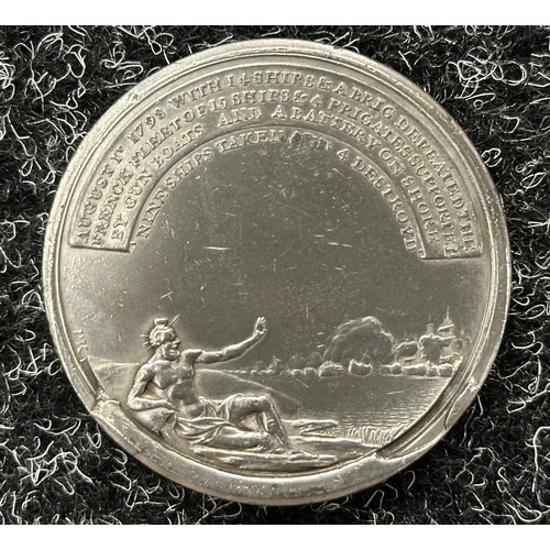 5000 - A Battle of the Nile 1798 commemorative medalion by J.G Hancock & P. Kempson, issued in honour of Ne... 
