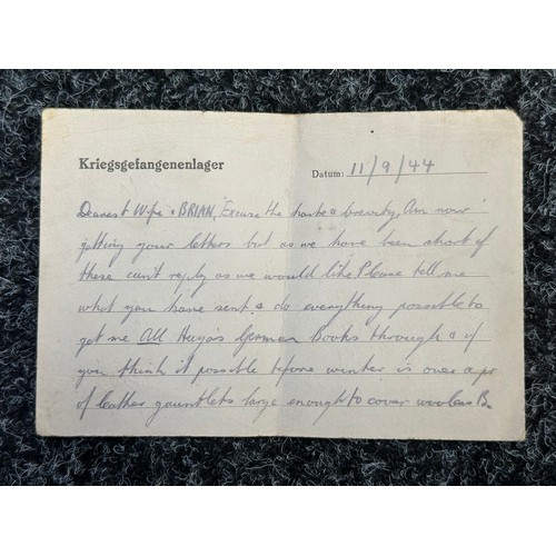 5183 - WW2 British PoW Paperwork to 1943617 Lance Corporal Bob Mottram, Royal Engineers comprising of AB64 ... 