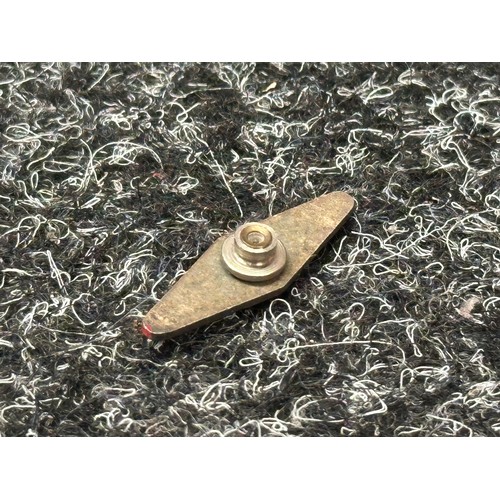 5188 - WW2 British Escape and Evasion Steel Compass designed sewn into clothing. Used by tieing to a thread... 