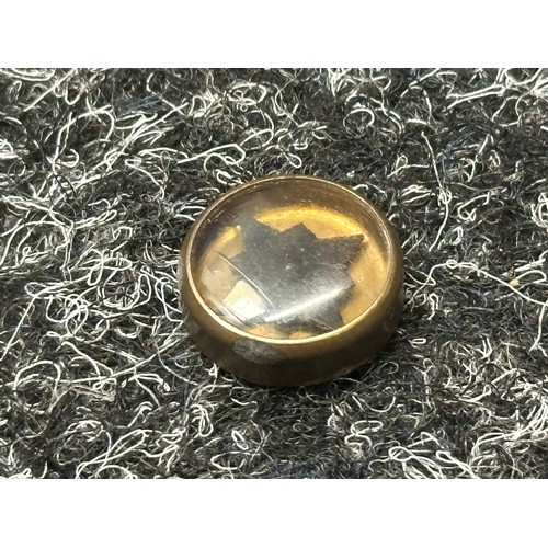 5194 - WW2 British Escape and Evasion Compass in brass. Working order.