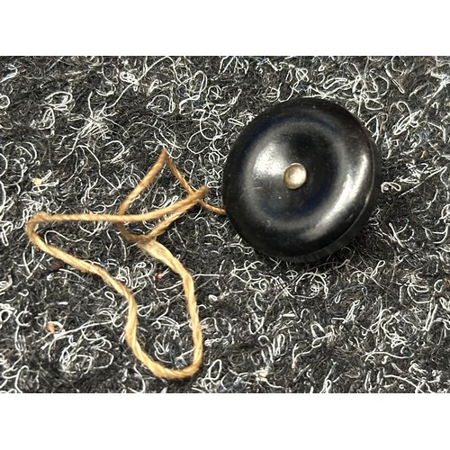 5196 - WW2 British Escape and Evasion Button Compass RAF Black Weskit Pattern worn on Battledress/ Suits Ai... 