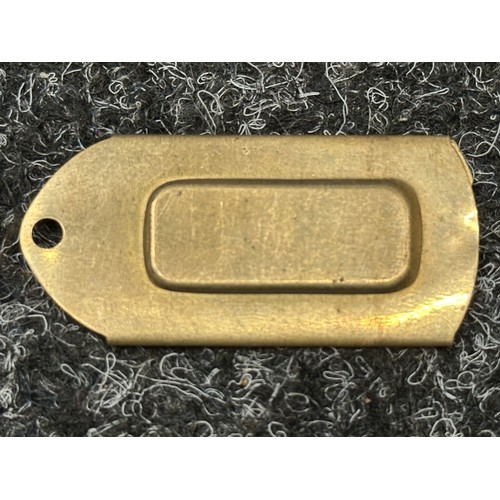 5199 - WW2 British Escape & Evasion Visor Knife complete with original razor blade. Unissued condition.