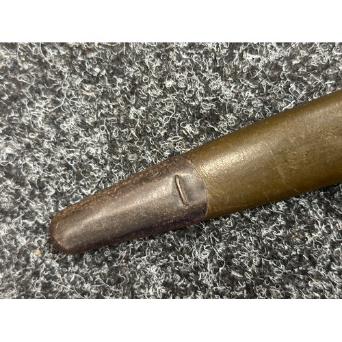 5210 - WW2 British Home Guard Issue P17 Bayonet with single edged fullered blade maker marked and dated 