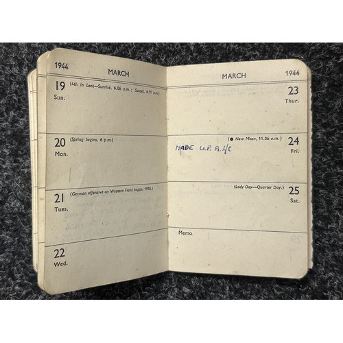 5215 - WW2 British Paperwork archive group with local Derbyshire interest to 5889648 Cpl Ronald 