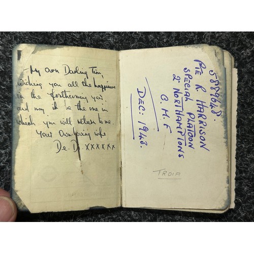 5215 - WW2 British Paperwork archive group with local Derbyshire interest to 5889648 Cpl Ronald 