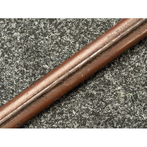 5216 - British 1907 Pattern Bayonet with single edged fullered blade 434mm in length, Enfield inspection ma... 