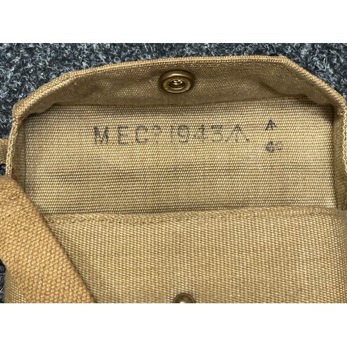 5220 - WW2 British Binoculars Prism No.2 MK2 x 6 serial number 139018. Maker marked and dated 