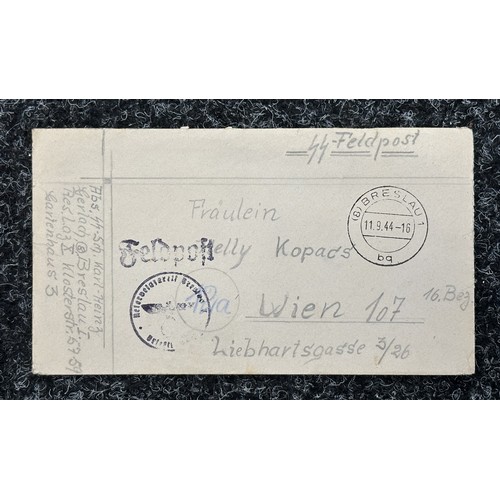 5230 - WW2 Third Reich Post War Signed Photo of Hitler's Secretary Frau Gerda Daranowski along with six Waf... 