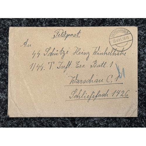 5230 - WW2 Third Reich Post War Signed Photo of Hitler's Secretary Frau Gerda Daranowski along with six Waf... 