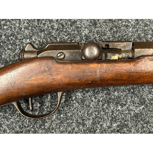 5361 - French M1874 Gras Single Shot Bolt Action Rifle in 11mm x 59mmR Cal. Serial number 71112. 825mm long... 