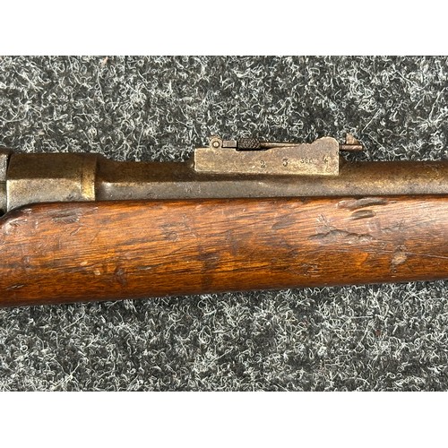 5361 - French M1874 Gras Single Shot Bolt Action Rifle in 11mm x 59mmR Cal. Serial number 71112. 825mm long... 