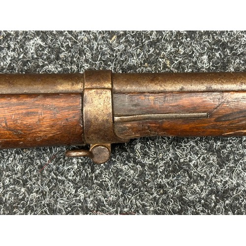 5361 - French M1874 Gras Single Shot Bolt Action Rifle in 11mm x 59mmR Cal. Serial number 71112. 825mm long... 