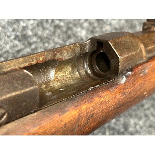 5361 - French M1874 Gras Single Shot Bolt Action Rifle in 11mm x 59mmR Cal. Serial number 71112. 825mm long... 