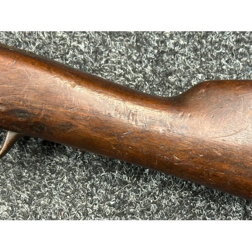 5361 - French M1874 Gras Single Shot Bolt Action Rifle in 11mm x 59mmR Cal. Serial number 71112. 825mm long... 