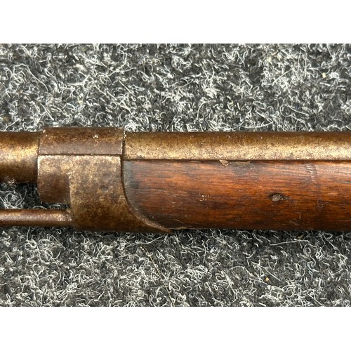 5361 - French M1874 Gras Single Shot Bolt Action Rifle in 11mm x 59mmR Cal. Serial number 71112. 825mm long... 