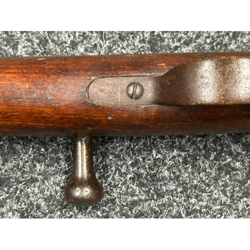 5361 - French M1874 Gras Single Shot Bolt Action Rifle in 11mm x 59mmR Cal. Serial number 71112. 825mm long... 