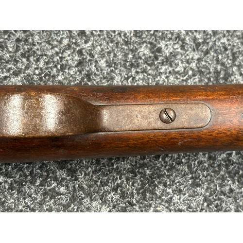 5361 - French M1874 Gras Single Shot Bolt Action Rifle in 11mm x 59mmR Cal. Serial number 71112. 825mm long... 