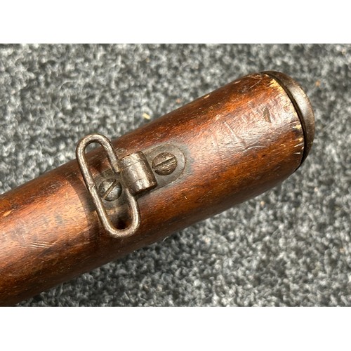 5361 - French M1874 Gras Single Shot Bolt Action Rifle in 11mm x 59mmR Cal. Serial number 71112. 825mm long... 