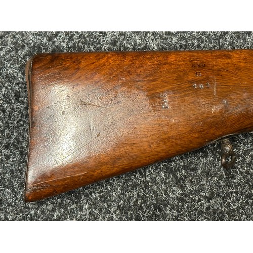 5362 - Continental Percussion Cap Shotgun with  Octagonal Smoothbore Barrel 650mm in length, bore approx. 1... 